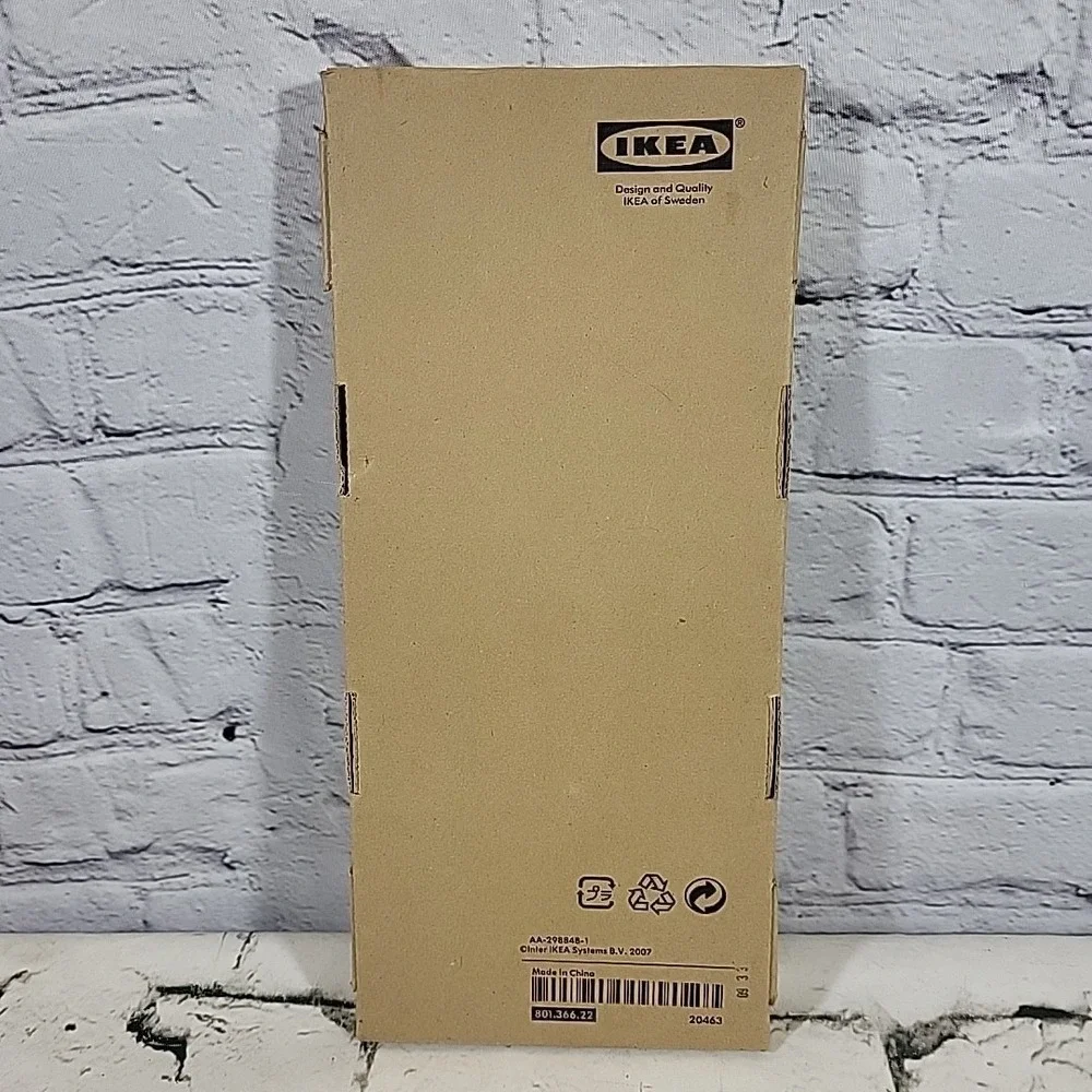 Ikea Variera 20463 Metal Shelf Insert White Eyelet 12⅝
